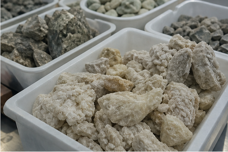 Rare earth supply chains and port logistics