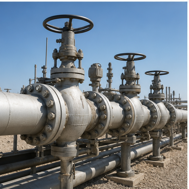 Hormuz bypass pipeline and oil supply visual