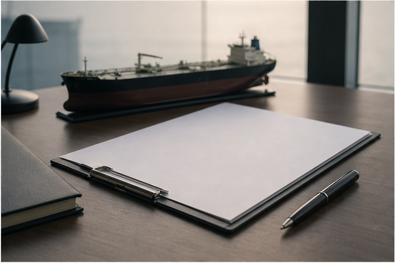 Hormuz tanker flow insurance and refinery operations scene panel 3