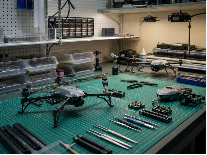 Domestic drone production and defense startup finance
