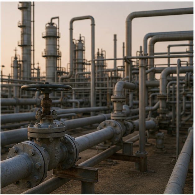 LNG terminals and energy security logistics
