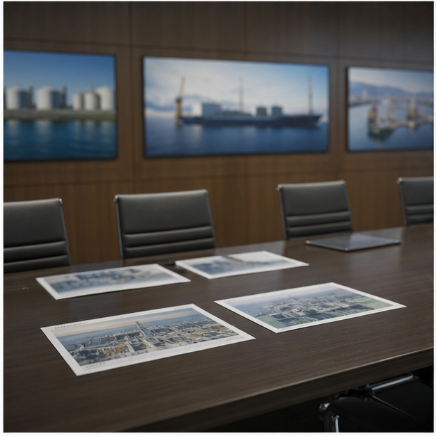 LNG terminals and energy security logistics