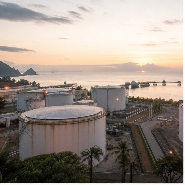 Philippines oil reserve and regional energy security visual