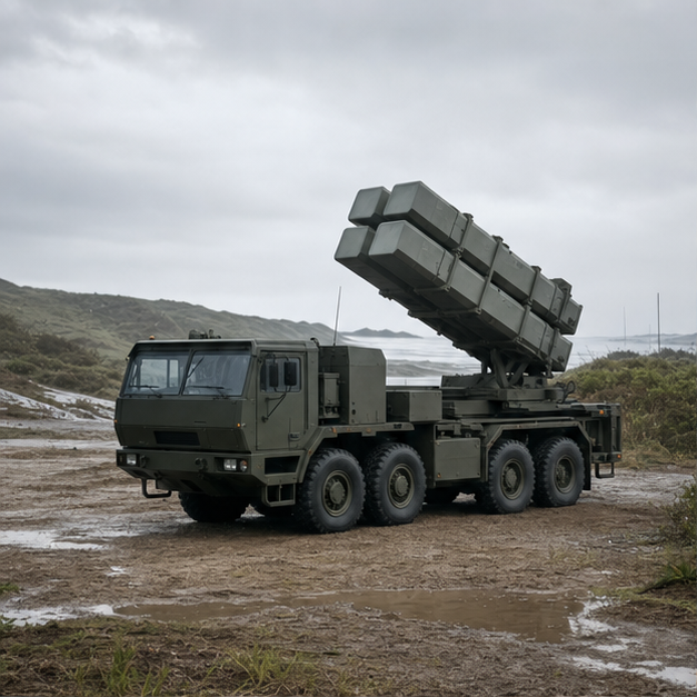 Coastal defense equipment and maritime security infrastructure