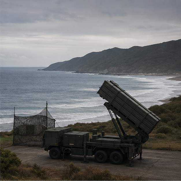 Naval dock, coastal missile range, and equipment files for Japan Philippines defense cooperation