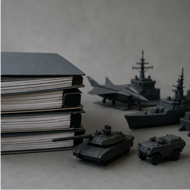 Procurement folders and unmarked equipment models