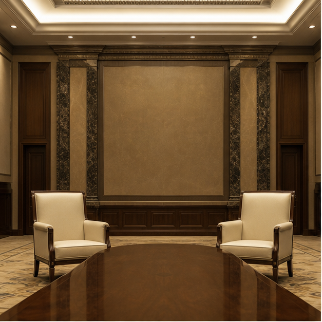 Empty diplomatic rooms and Eurasian logistics infrastructure