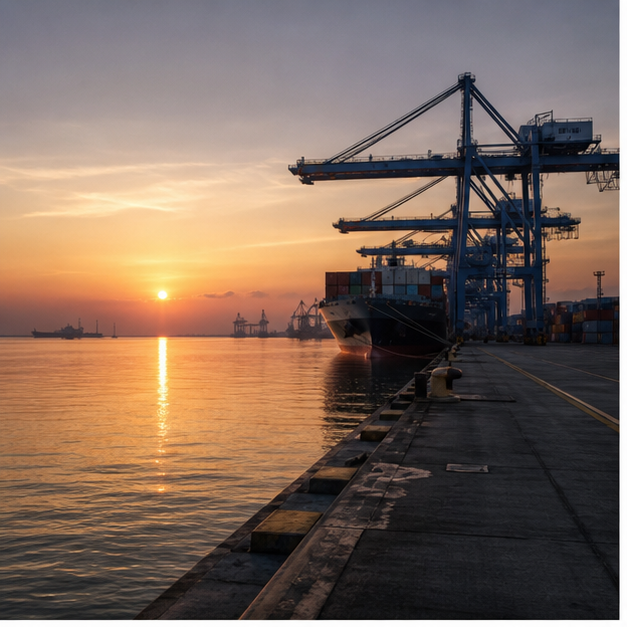 Quad maritime and minerals resilience visual
