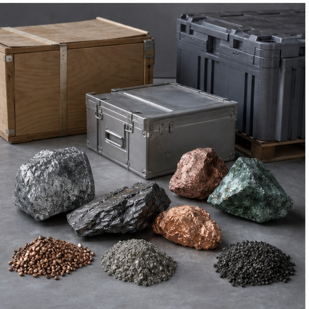Quad maritime and minerals resilience visual