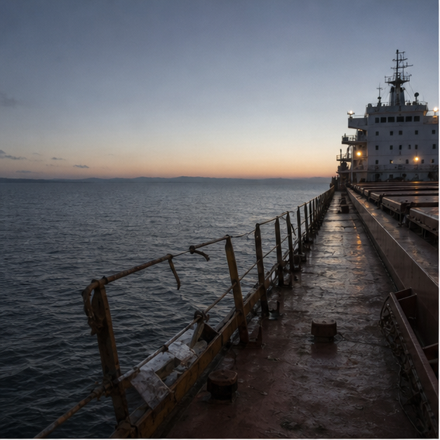 Cargo ship and maritime logistics risk