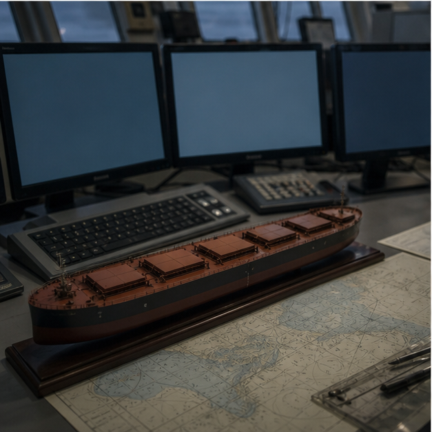 Cargo ship and maritime logistics risk