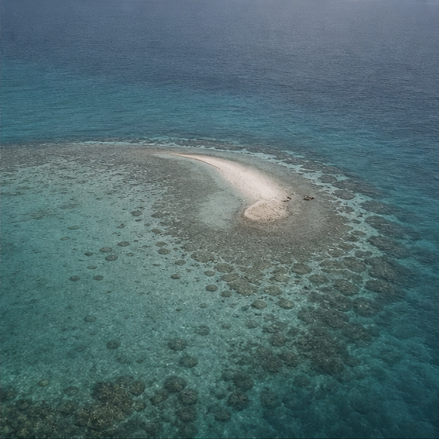 Research vessels, reef sandbar, and nautical chart for South China Sea gray zone activity
