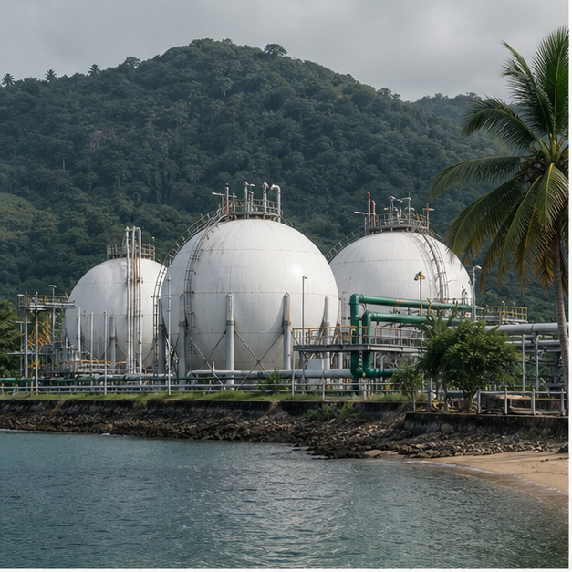 Sarawak hydrogen project and energy transition visual
