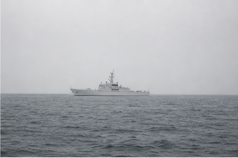Coast guard gray zone pressure visual