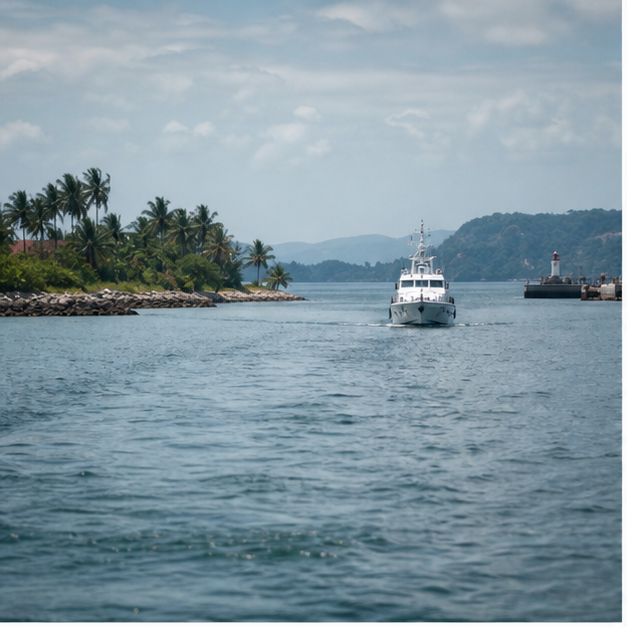 South China Sea sea lanes and coast guard support