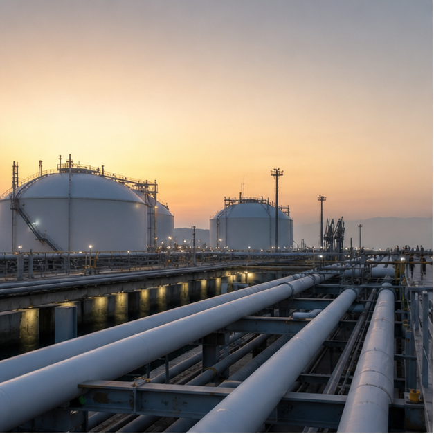 Energy infrastructure and maritime supply routes