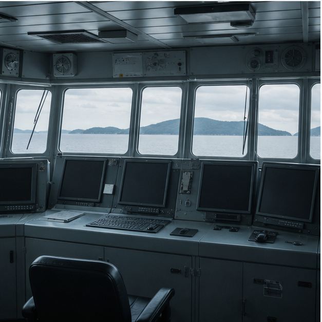 Naval vessel maintenance and maritime patrol imagery