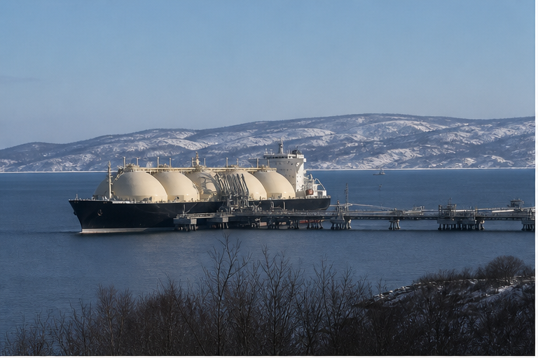 LNG infrastructure and energy security planning under sanctions risk