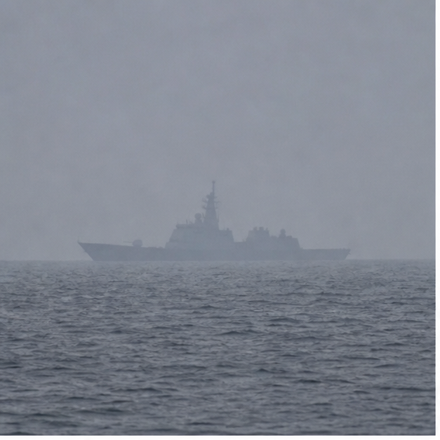 Maritime patrol, commercial shipping, and undersea cable risk scenes