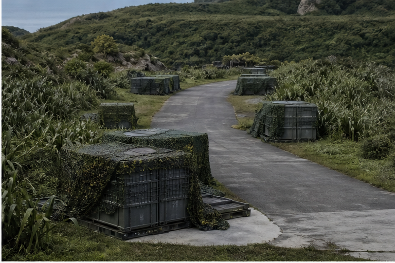 Mobile defense infrastructure and island surveillance