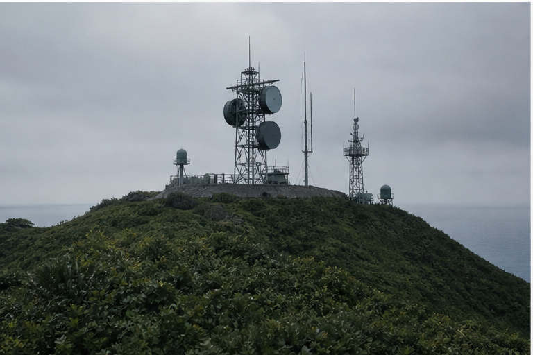 Mobile defense infrastructure and island surveillance