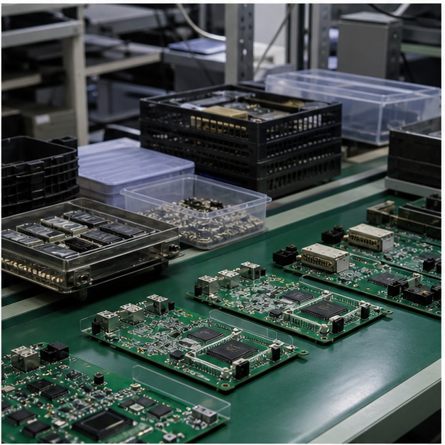 Industrial logistics and defense component resilience