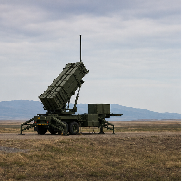 Generic unmarked ground-based air-defense launcher